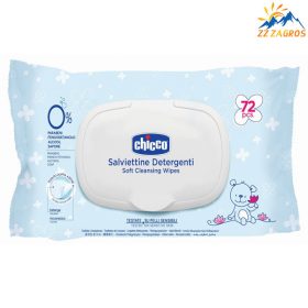 دستمال مرطوب کودک چیکو مدل Soft Cleansing بسته‌ 72 عددی