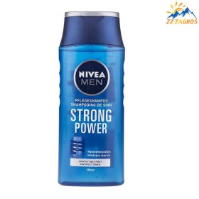 شامپو تقویت کننده موی سر آقایان نیوآ مدل Strong Power حجم 250 میل