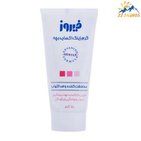 کرم زینک اکساید ۱۰ درصد فیروز وزن 50 گرم کرم زینک اکساید ۱۰ درصد فیروز وزن 50 گرم