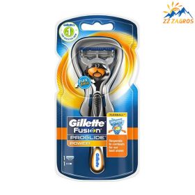 خودتراش مردانه 5 تیغ ژیلت مدل Fusion Proglide Power Flexball