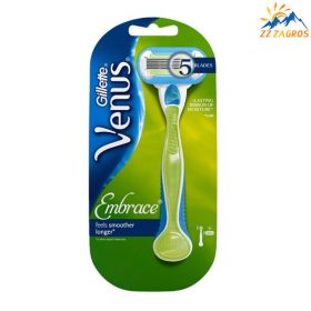 خودتراش زنانه 5 تیغه ژیلت مدل Venus Embrace بسته تک عددی