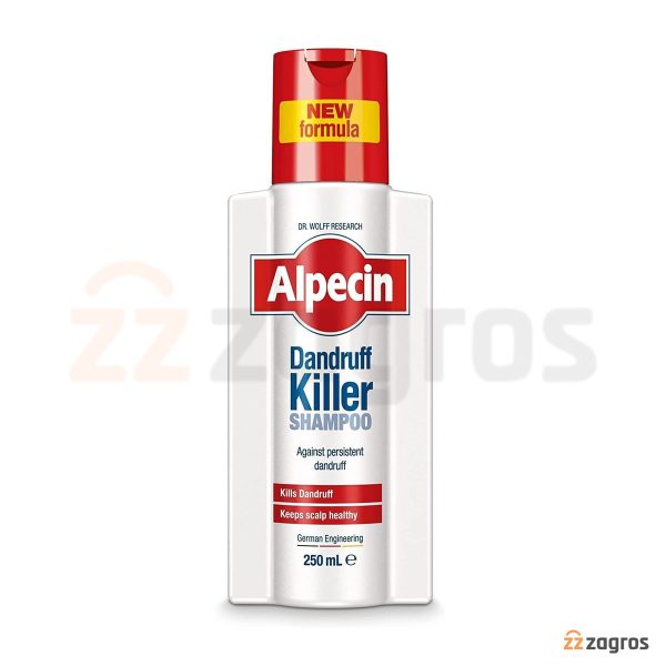 شامپو ضد شوره آلپسین مدل Dandruff Killer حجم 250 میل