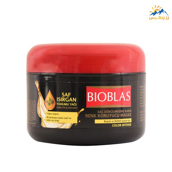 ماسک مو بیوبلاس BIOBLAS سری COLOR INTENSE حجم ۲۸۰ میل