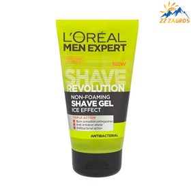 ژل اصلاح لورآل مدل Men Expert Shave Anti-Revolution حجم 150 میل