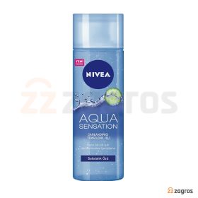 ژل شستشوی صورت نیوآ مدل Aqua Sensation مناسب پوست معمولی 200 میل