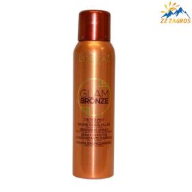 اسپری برنزه کننده پوست لورآل مدل GLAM حجم 150 میل LOREAL اسپری برنزه کننده پوست لورآل مدل GLAM حجم 150 میل LOREAL