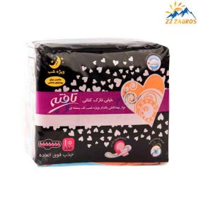 نوار بهداشتی تافته خیلی نازک کتانی 10 عددی نوار بهداشتی تافته خیلی نازک کتانی 10 عددی