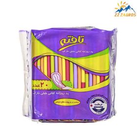 پد روزانه کتانی خیلی نازک تافته تعداد 20 عددی پد روزانه کتانی خیلی نازک تافته تعداد 20 عددی