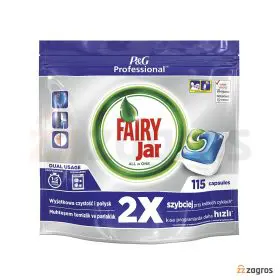 قرص ماشین ظرفشویی فیری جار Jar مدل All In One 2X بسته 115 عددی
