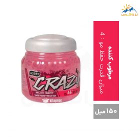 ژل مو هوبی مدل Wet & Strong درجه سختی 4 حجم 150 میل