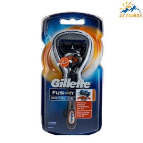 خودتراش مردانه 5 تیغ ژیلت مدل Fusion Proglide Flexball بسته تک عددی