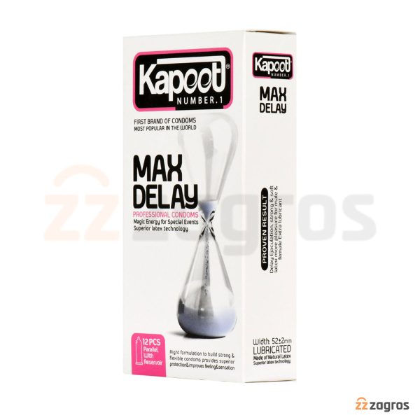 کاندوم کاپوت مدل Max Delay بسته 12 عددی