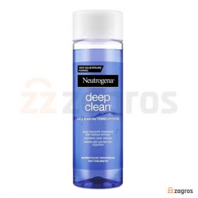 محلول آرایش پاک کن چشم نوتروژینا مدل deep clean حجم 125 میل Neutrogena