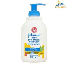 مایع دستشویی کودک جانسون مدل PURE PROTECT حجم 300 میل