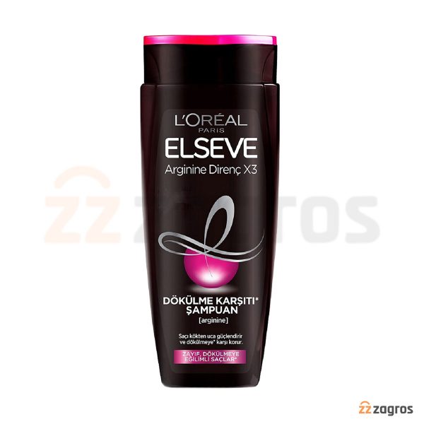 شامپو سر لورآل مدل ضد ریزش حجم 450 میل LOREAL
