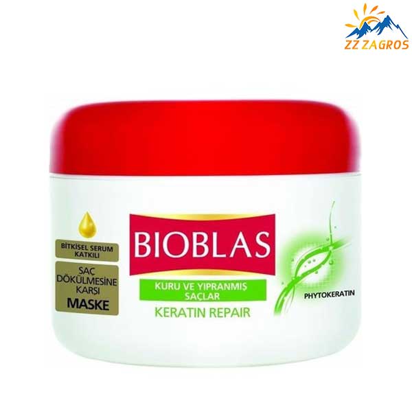 ماسک موی بیوبلاس سری KERATIN REPAIR حجم ۲۸۰ میل BIOBLAS