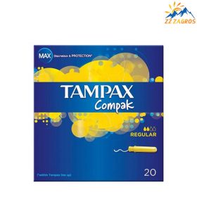 تامپون تامپکس مدل Compak Regular بسته 20 عددی تامپون تامپکس مدل Compak Regular بسته 20 عددی