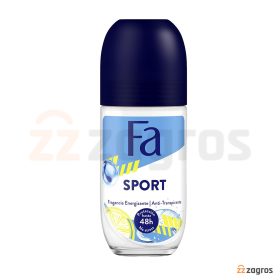 رول ضد تعریق مردانه فا مدل SPORT حجم 50 میل رول ضد تعریق مردانه فا مدل SPORT حجم 50 میل