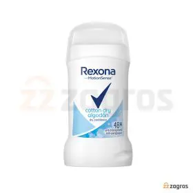 استیک ضد تعریق زنانه رکسونا مدل cotton dry حجم 40 گرم استیک ضد تعریق زنانه رکسونا مدل cotton dry حجم 40 گرم