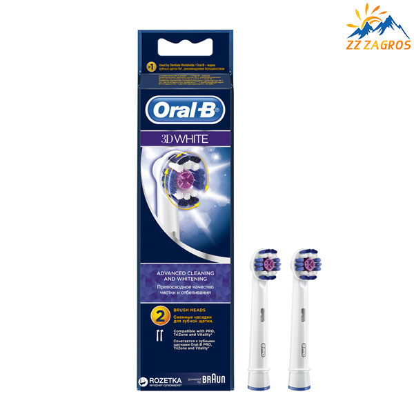 سری یدک مسواک برقی اورال بی مدل Brush Heads 3D White