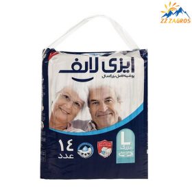 پوشک ایزی لایف سایز بزرگ Large بسته 14 عددی