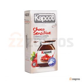 کاندوم کاپوت مدل CHOCO SENSITIVE تعداد 12 عددی کاندوم کاپوت مدل CHOCO SENSITIVE تعداد 12 عددی