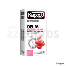 کاندوم کاپوت مدل Delay fruity cream تعداد 12 عددی