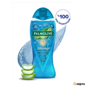 ژل دوش پالمولیو مدل Feel The Massage لایه بردار و ماساژ دهنده پوست 500 میل