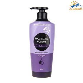 شامپو حجم دهنده قوی ال جی مدل maximizing volume حجم 400 میل