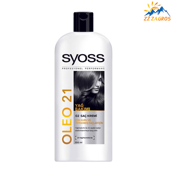 نرم کننده مو سایوس مدل OLEO 21 برای موهای خشک و آسیب دیده 550 میل