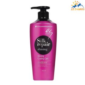 نرم کننده و ترمیم کننده مو ال جی مدل silk repair حجم 400 میل