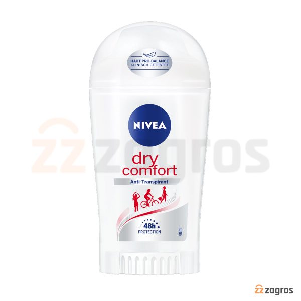 استیک ضد تعریق زنانه نیوآ مدل Dry Comfort حجم 40 میل