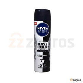 اسپری ضد تعریق مردانه نیوآ مدل Black And White Original حجم 150 میل اسپری ضد تعریق مردانه نیوآ مدل Black And White Original حجم 150 میل