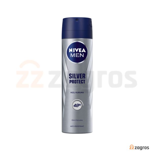 اسپری ضد تعریق مردانه نیوآ مدل SILVER PROTECT