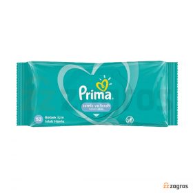دستمال مرطوب کودک پریما مدل Temiz ve Ferah تعداد 52 عددی دستمال مرطوب کودک پریما مدل Temiz ve Ferah تعداد 52 عددی