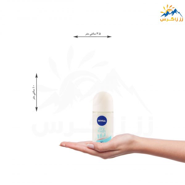 ابعاد رول ضد تعریق نیوآ مدل dry fresh حجم 50 میل