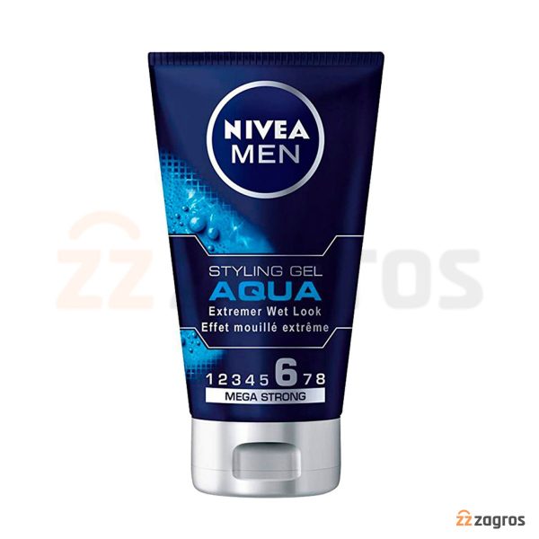 ژل مو نیوآ مدل STYLING GEL AQUA حجم 150 میل