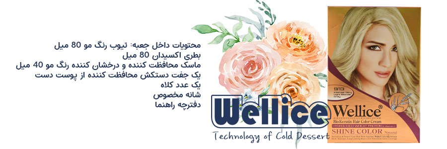 کیت رنگ مو ویلیس شماره 9.13