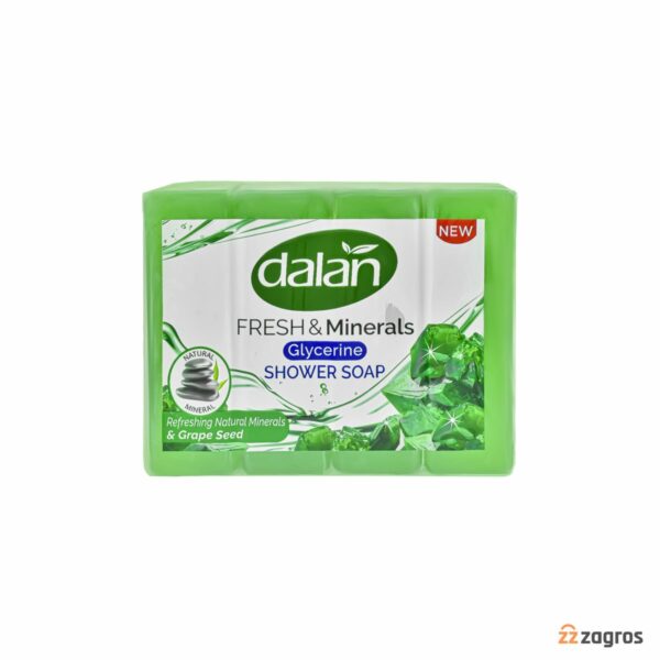 صابون دالان حاوی گلیسیرین و عصاره انگور تعداد 4 عددی