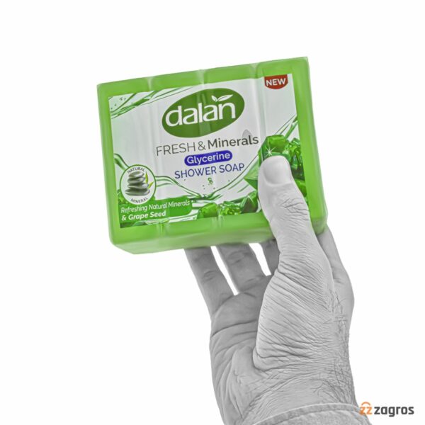 صابون دالان حاوی گلیسیرین و عصاره انگور تعداد 4 عددی
