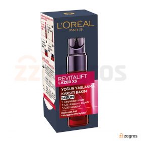 سرم ضد چروک لورآل مدل REVITALIFT LAZER X3 حجم 30 میل