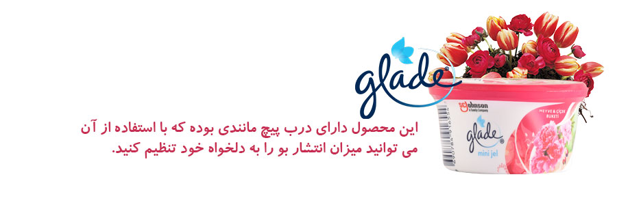 ژل بوگیر گلید با رایحه میوه و گل حجم 70 میل