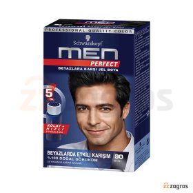 کیت رنگ مو مردانه شوارتسکوف Men Perfect مشکی شماره 90