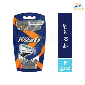 پک 10 عددی خودتراش مردانه دورکو مدل Pace 6 + ارسال رایگان پک 10 عددی خودتراش مردانه دورکو مدل Pace 6 + ارسال رایگان