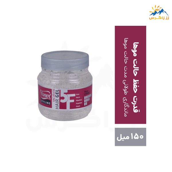 خرید ژل مو فونکس مدل MEGA STRONG حجم 150 میل