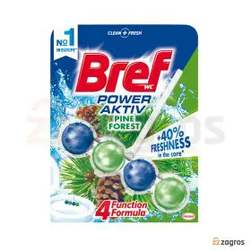 خوشبو کننده توالت فرنگی برف با رایحه درخت کاج تعداد 4 عددی