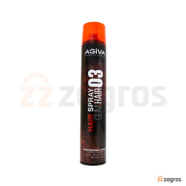 اسپری حالت دهنده مو آگیوا مدل Gum Hair 03 حجم 400 میل