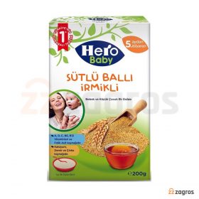 سرلاک شیر و گندم و عسل هرو بیبی وزن 200 گرم سرلاک شیر و گندم و عسل هرو بیبی وزن 200 گرم