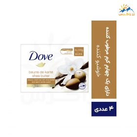 صابون داو حاوی شی باتر و وانيل 4 عددی صابون داو حاوی شی باتر و وانيل 4 عددی