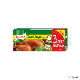 عصاره مرغ کنور Knorr بسته 12 عددی